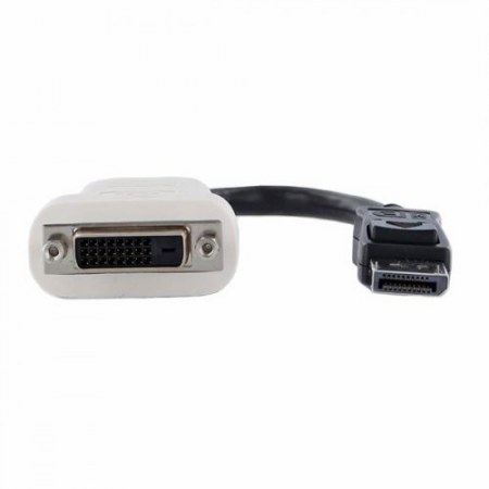 STARTECH  CABLE DISPLAYPORT 1.2 MACHO - DVI-I HEMBRA 1080P 24CM NEGRO