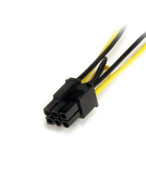 STARTECH  CABLE ADAPTADOR DE ALIMENTACION SATA A TARJETA DE VIDEO PCI EXPRESS 15CM