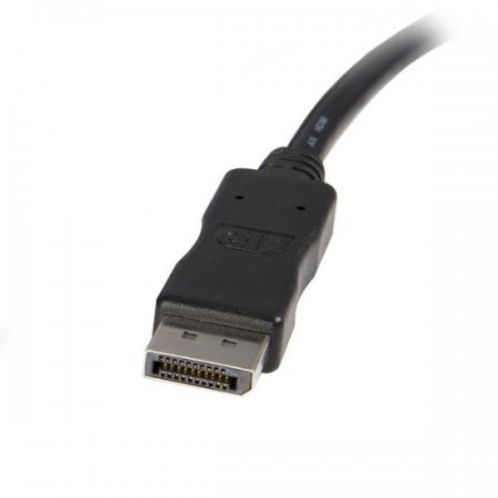 STARTECH  CABLE DISPLAYPORT 1.2 MACHO - DVI-D MACHO 1080P 1.8 METROS NEGRO