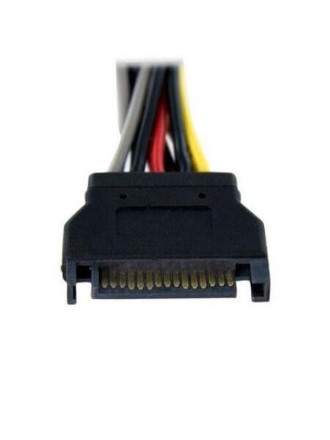 STARTECH  CABLE ADAPTADOR BIFURCADOR DIVISOR DE ALIMENTACION SATA 15CM 2X HEMBRA