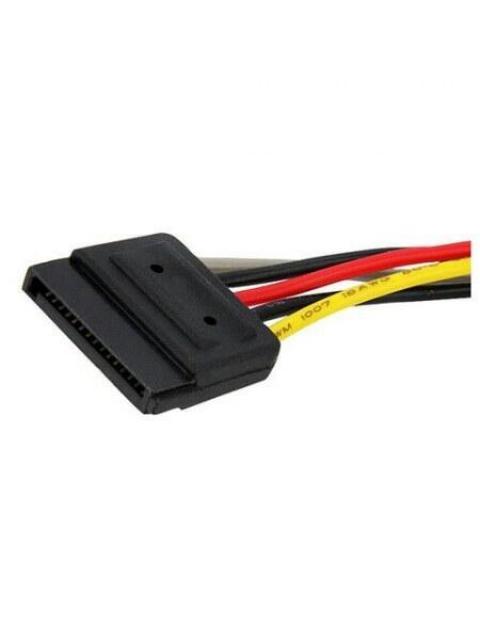 STARTECH  CABLE ADAPTADOR BIFURCADOR DIVISOR DE ALIMENTACION SATA 15CM 2X HEMBRA