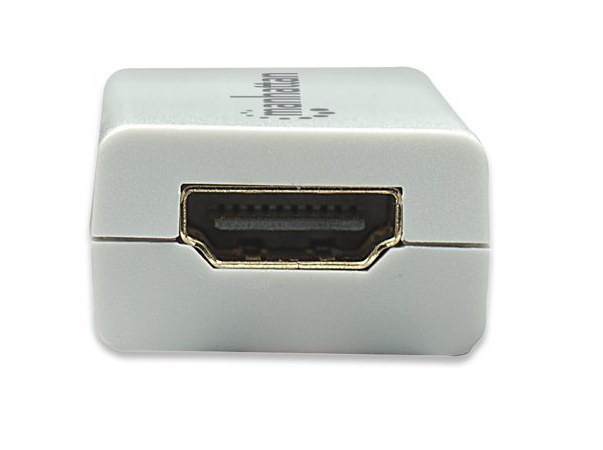 MANHATTAN MINI ADAPTADOR HDMI HEMBRA - MINI DISPLAYPORT 1.2 MACHO 17CM BLANCO