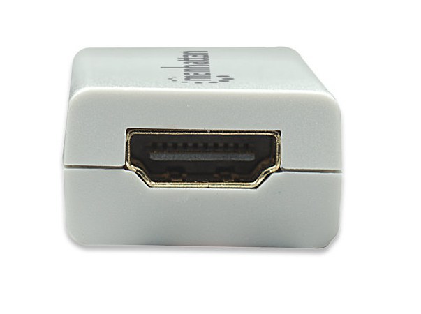 MANHATTAN MINI ADAPTADOR HDMI HEMBRA - MINI DISPLAYPORT 1.2 MACHO 17CM BLANCO