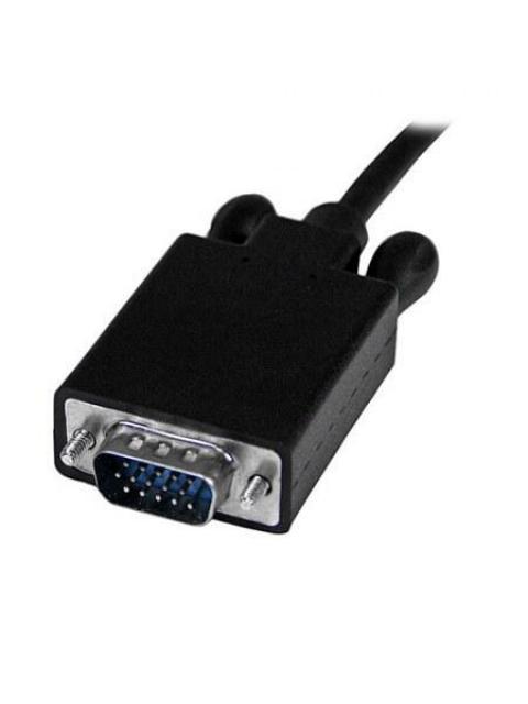 STARTECH  CABLE MINI DISPLAYPORT 1.2 MACHO - VGA (D-SUB) MACHO 1080P 1.8 METROS NEGRO
