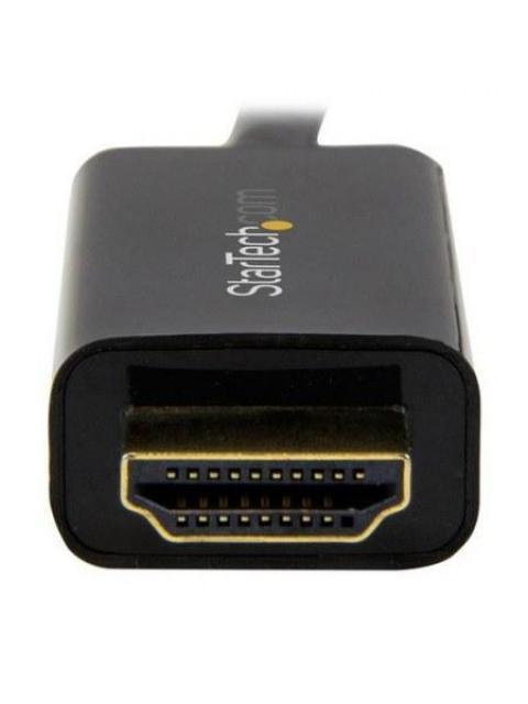 STARTECH  CABLE MINI DISPLAYPORT 1.2 MACHO - HDMI MACHO ULTRA HD 4K 30HZ 3 METROS NEGRO