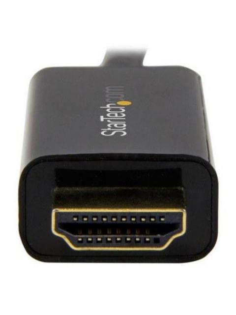 STARTECH  CABLE DISPLAYPORT 1.2 MACHO - HDMI MACHO 4K 30HZ 1 METRO NEGRO