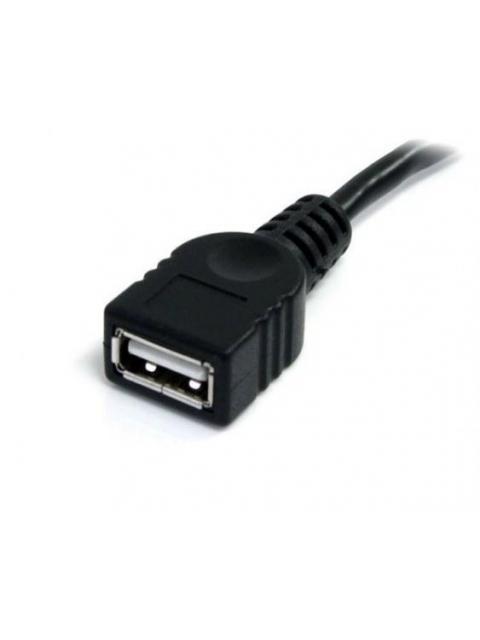 STARTECH  CABLE DE EXTENSION USB 2.0 A MACHO - USB A HEMBRA 90CM NEGRO