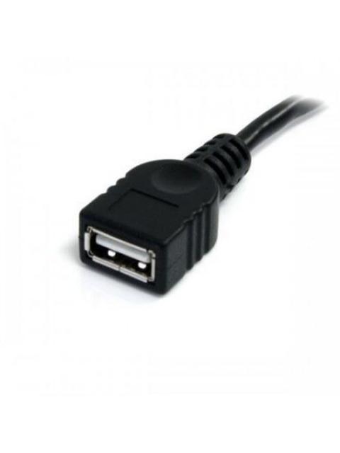 STARTECH  CABLE DE EXTENSION USB 2.0 A MACHO - USB A HEMBRA 90CM NEGRO