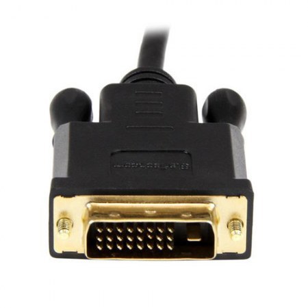 STARTECH  CABLE DISPLAYPORT 1.2 MACHO - DVI-D MACHO 1080P 1.8 METROS NEGRO