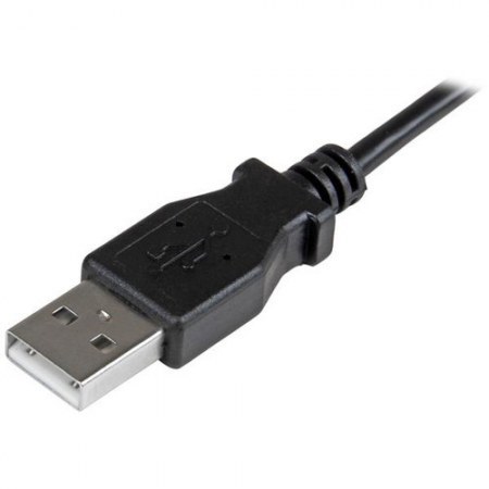 STARTECH  CABLE MICRO USB CON ANGULO DERECHO 1 METRO NEGRO