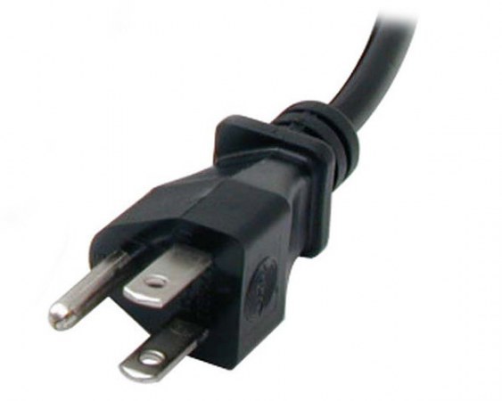 STARTECH  CABLE DE PODER NEMA 5-15P - C13 COUPLER 7.6 METROS NEGRO