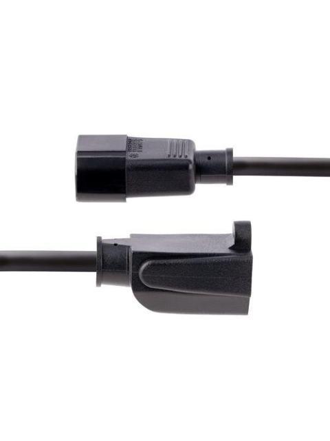 CABLE DE PODER STARTECH 1M C14 MACHO - NEMA 5-1R 125V NEGRO 1415R-3F-POWER-CORD