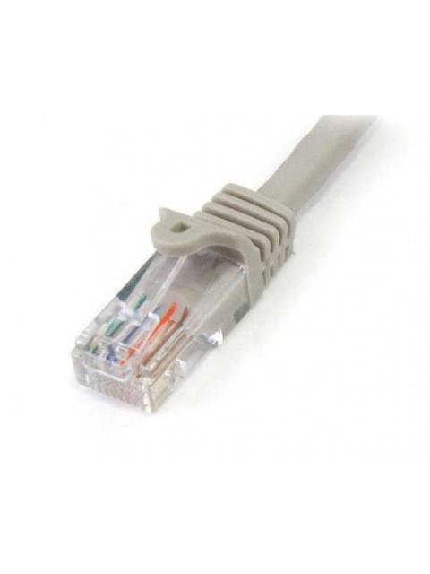 STARTECH  CABLE PATCH CAT5E UTP SIN ENGANCHES RJ-45 MACHO - RJ-45 MACHO 5 METROS GRIS