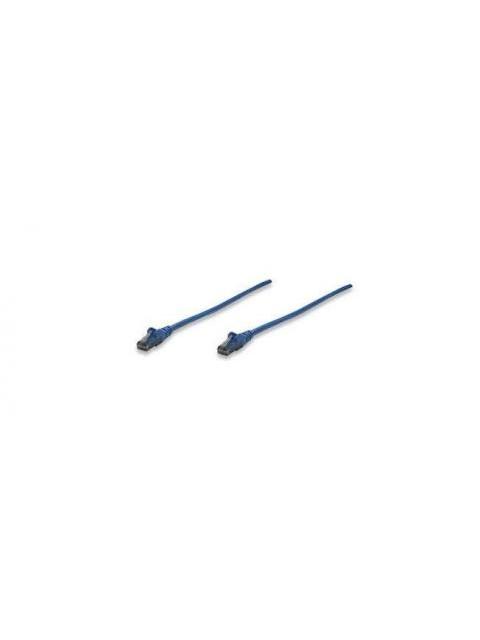 INTELLINET CABLE PATCH CAT6 UTP 100% COBRE RJ-45 MACHO - RJ-45 MACHO 50CM AZUL
