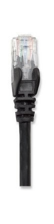 INTELLINET CABLE PATCH CAT5E UTP 100% COBRE RJ-45 MACHO - RJ-45 MACHO 2 METROS NEGRO