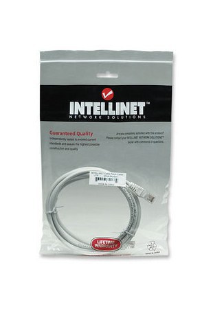 INTELLINET CABLE PATCH CAT5E UTP RJ-45 MACHO - RJ-45 MACHO 3 METROS BLANCO