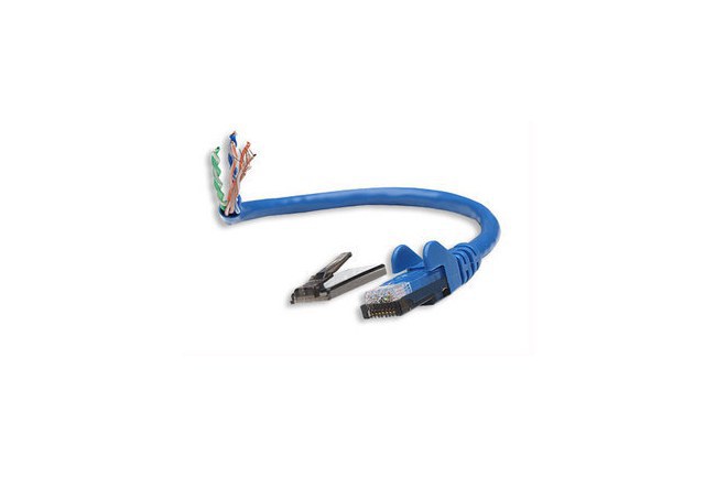 INTELLINET CABLE PATCH CAT6 UTP 100% COBRE RJ-45 MACHO - RJ-45 MACHO 50CM AZUL