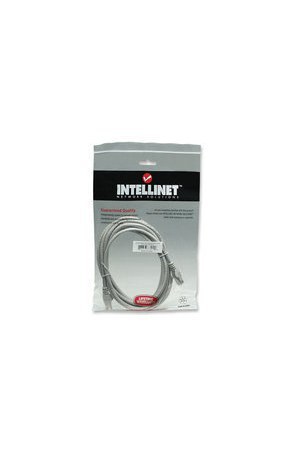 INTELLINET CABLE PATCH CAT6 UTP 100% COBRE RJ-45 MACHO - RJ-45 MACHO 3 METROS GRIS