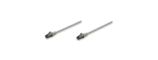 INTELLINET CABLE PATCH CAT6 UTP 100% COBRE RJ-45 MACHO - RJ-45 MACHO 7.6 METROS GRIS