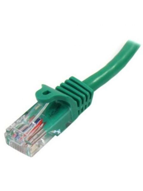 STARTECH  CABLE PATCH CAT5 UTP SIN ENGANCHES RJ-45 MACHO - RJ-45 MACHO 50CM VERDE