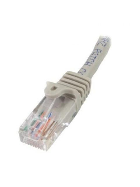 STARTECH  CABLE PATCH CAT5 UTP SIN ENGANCHES RJ-45 MACHO - RJ-45 MACHO 50CM GRIS