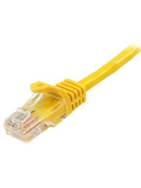 STARTECH  CABLE PATCH CAT5 UTP SIN ENGANCHES RJ-45 MACHO - RJ-45 MACHO 50CM AMARILLO