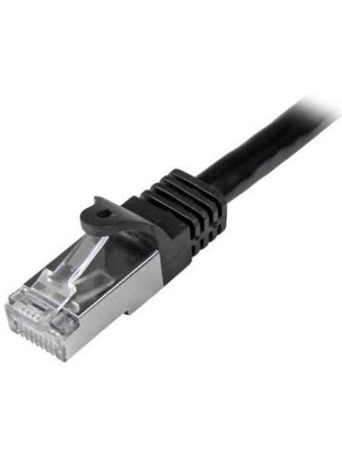 STARTECH  CABLE PATCH CAT6 S-FTP BLINDADO SIN ENGANCHES RJ-45 MACHO - RJ-45 MACHO 2 METROS NEGRO