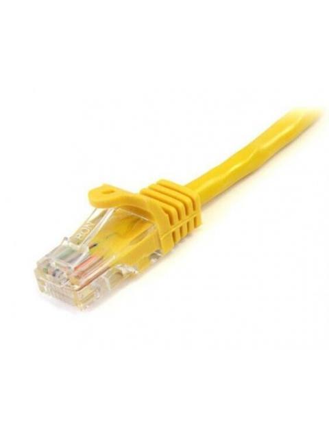STARTECH  CABLE PATCH CAT5E UTP SIN ENGANCHES RJ-45 MACHO - RJ-45 MACHO 1 METRO AMARILLO