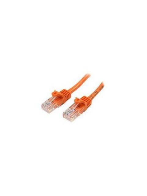STARTECH  CABLE PATCH CAT5E UTP SIN ENGANCHES RJ-45 MACHO - RJ-45 MACHO 7 METROS NARANJA