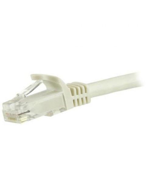 STARTECH  CABLE PATCH CAT6 UTP SIN ENGANCHES RJ-45 MACHO - RJ-45 MACHO 1.8 METROS BLANCO