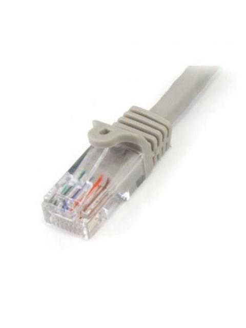 STARTECH  CABLE PATCH CAT5E UTP SIN ENGANCHES RJ-45 MACHO - RJ-45 MACHO 7.6 METROS GRIS