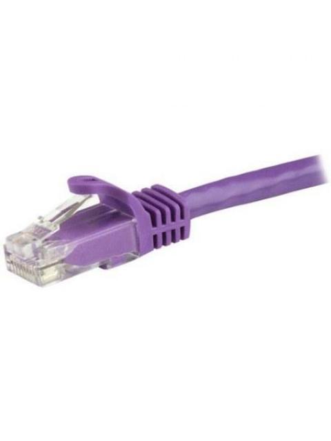 STARTECH  CABLE PATCH CAT6 UTP SIN ENGANCHES RJ-45 MACHO - RJ-45 MACHO 1 METRO PURPURA