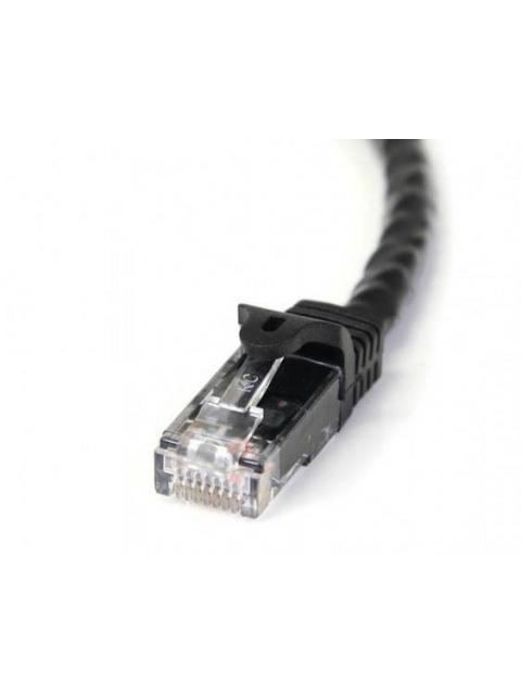STARTECH  CABLE PATCH CAT6 UTP SIN ENGANCHES RJ-45 MACHO - RJ-45 MACHO 2 METROS NEGRO