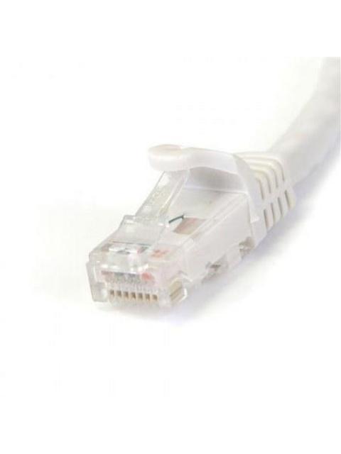STARTECH  CABLE PATCH CAT6 UTP SIN ENGANCHES RJ-45 MACHO - RJ-45 MACHO 2 METROS BLANCO