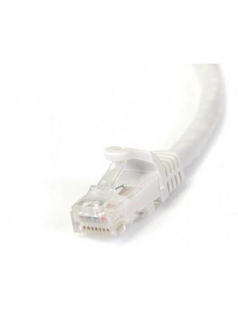 STARTECH  CABLE PATCH CAT6 UTP SIN ENGANCHES RJ-45 MACHO - RJ-45 MACHO 5 METROS BLANCO