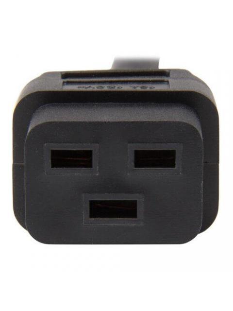 STARTECH  CABLE DE PODER NEMA 5-15P MACHO - C19 HEMBRA 1.8 METROS NEGRO