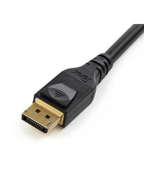 STARTECH  CABLE DISPLAYPORT CON CERTIFICACION VESA DISPLAYPORT 1.4 MACHO - DISPLAYPORT 1.4 MACHO 8K 60HZ 4 METROS NEGRO