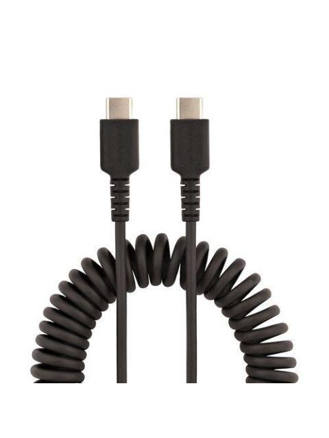 CABLE ESPIRAL USB STARTECH USB-C MACHO - USB-C MACHO 1M NEGRO R2CCC-1M-USB-CABLE