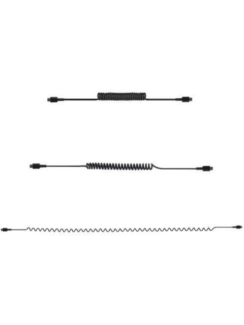 CABLE ESPIRAL USB STARTECH USB-C MACHO - USB-C MACHO 1M NEGRO R2CCC-1M-USB-CABLE