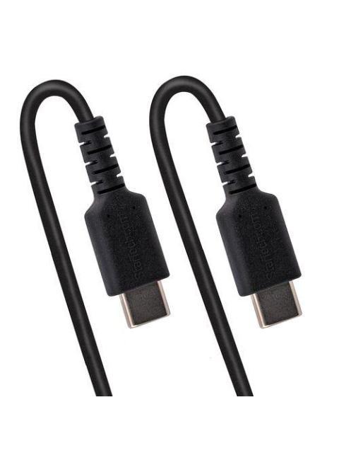 CABLE ESPIRAL USB STARTECH USB-C MACHO - USB-C MACHO 1M NEGRO R2CCC-1M-USB-CABLE