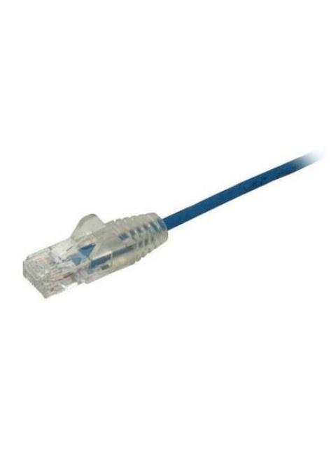 STARTECH  CABLE PATCH CAT6 UTP SIN ENGANCHES RJ-45 MACHO - RJ-45 MACHO 3 METROS AZUL