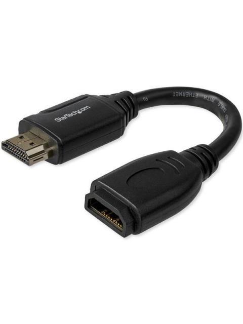 CABLE EXTENSION HDMI STARTECH 2.0 15CM 4K 60HZ HD2MF6INL