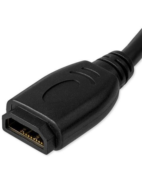 CABLE EXTENSION HDMI STARTECH 2.0 15CM 4K 60HZ HD2MF6INL