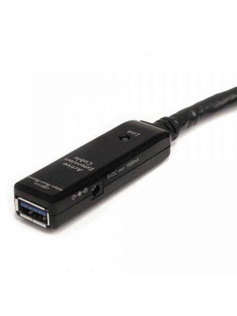 STARTECH  CABLE USB MACHO - USB HEMBRA 10 METROS NEGRO
