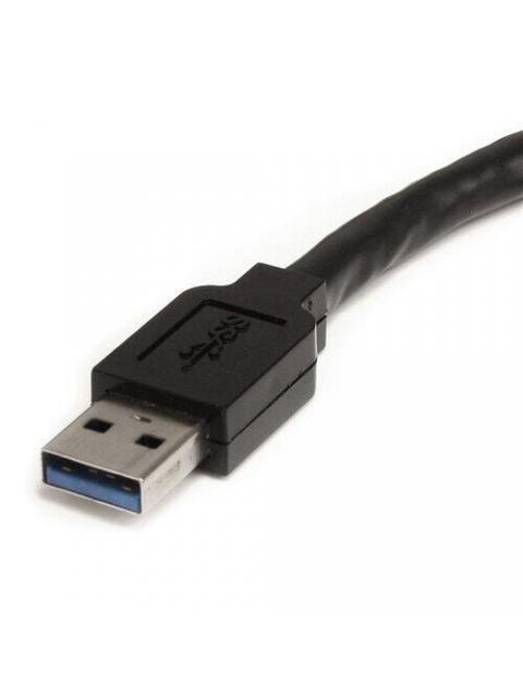 STARTECH  CABLE USB MACHO - USB HEMBRA 10 METROS NEGRO
