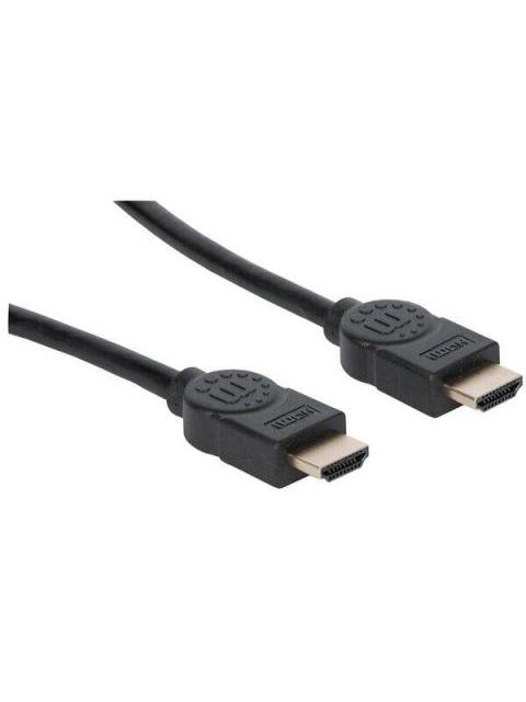 MANHATTAN CABLE HDMI DE ULTRA ALTA VELOCIDAD HDMI MACHO - HDMI MACHO 8K 60HZ 2 METROS NEGRO