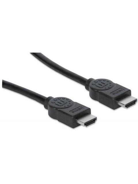 MANHATTAN CABLE HDMI DE ULTRA ALTA VELOCIDAD HDMI MACHO - HDMI MACHO 8K 60HZ 3 METROS NEGRO
