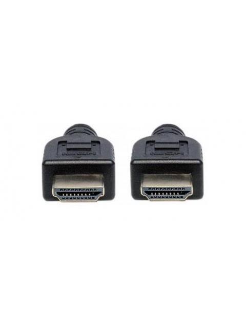 MANHATTAN CABLE HDMI MACHO - HDMI MACHO 4K 60HZ 1 METRO NEGRO