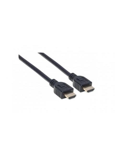 MANHATTAN CABLE HDMI MACHO - HDMI MACHO 4K 60HZ 1 METRO NEGRO