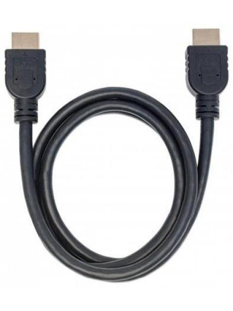 MANHATTAN CABLE HDMI MACHO - HDMI MACHO 4K 60HZ 1 METRO NEGRO